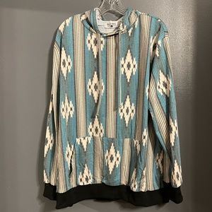 Crazy Train Gallup Girl Aztec hoodie